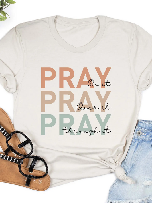 Pray Shirt, Christian Tee
