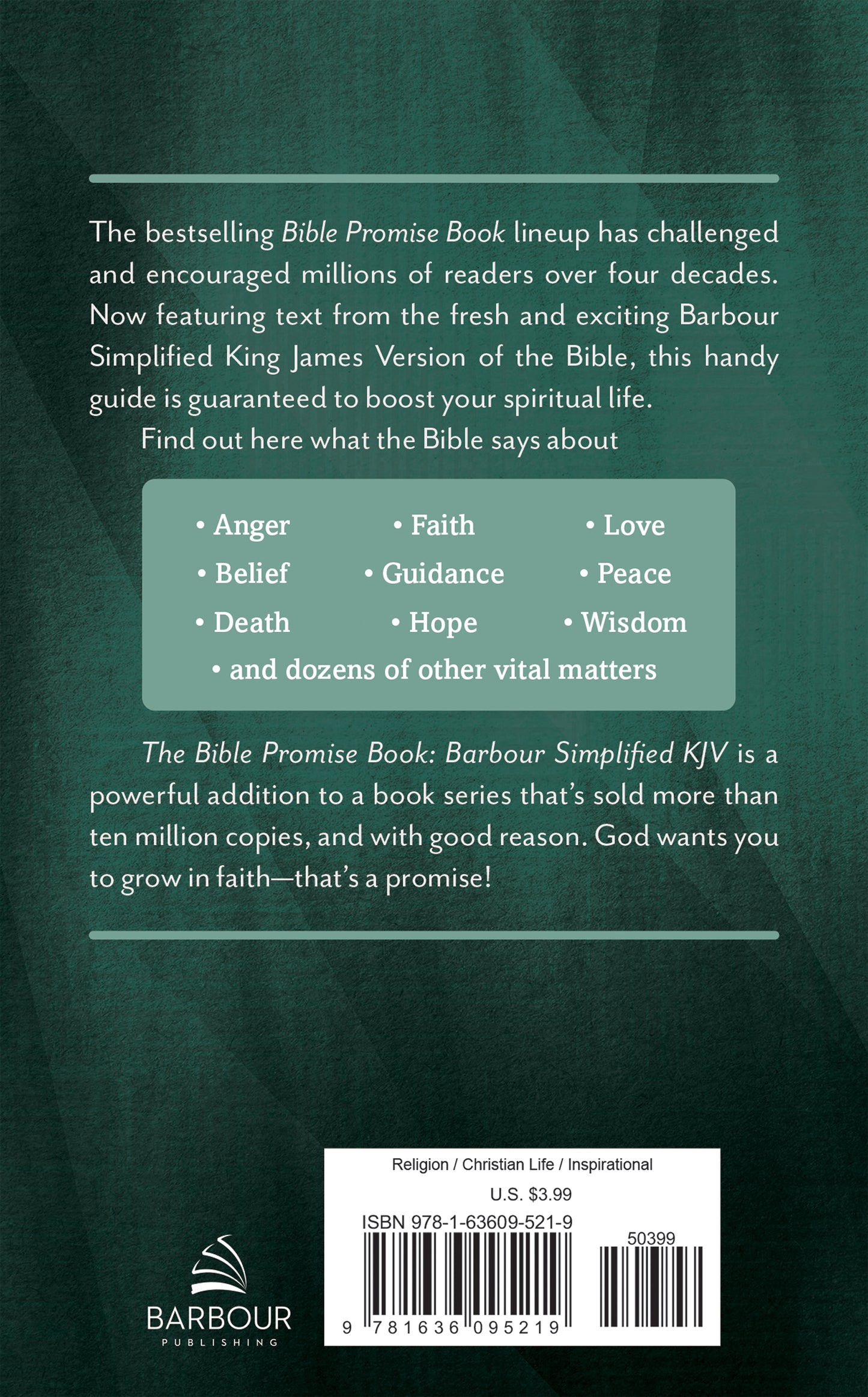 The Bible Promise Book : Simplified KJV